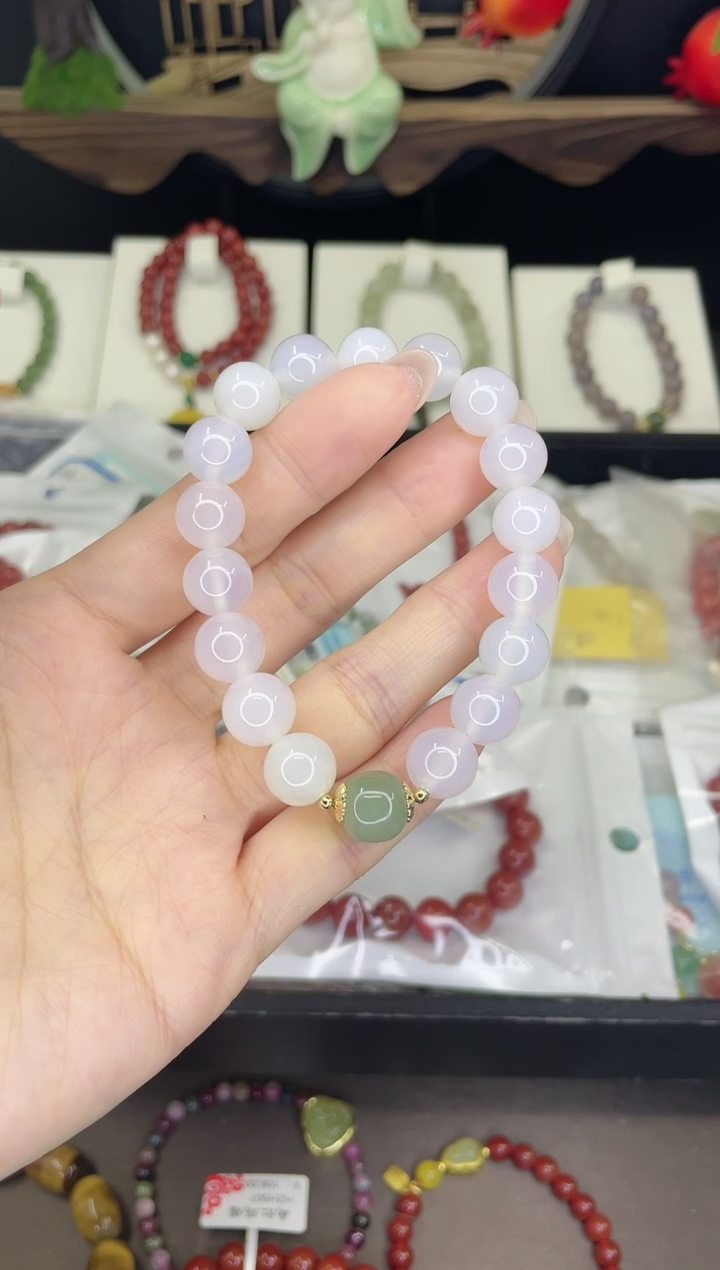 【闪购商品】玛瑙/玉髓手链合金玛瑙手链