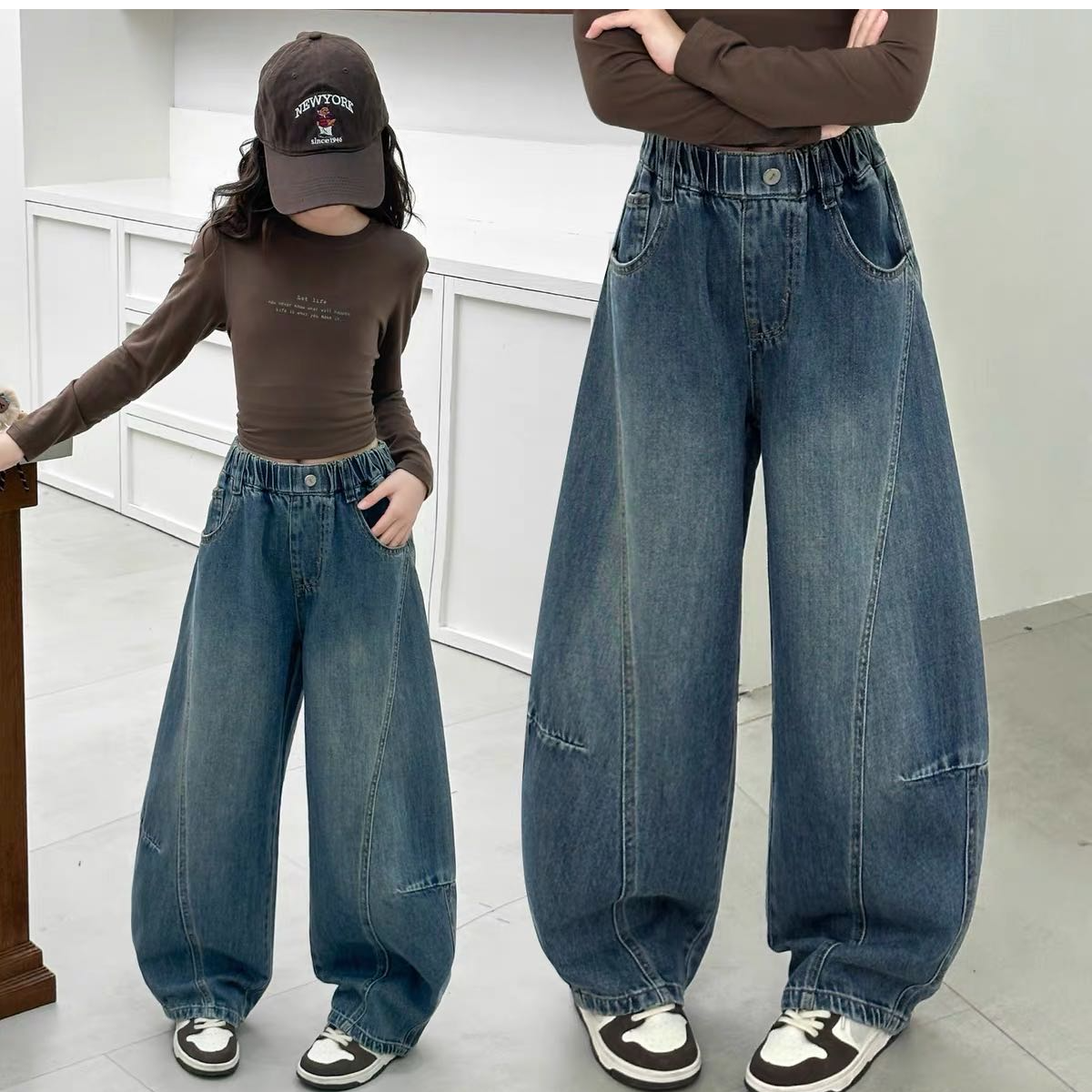 25210高端专享冬季加绒牛仔裤深蓝