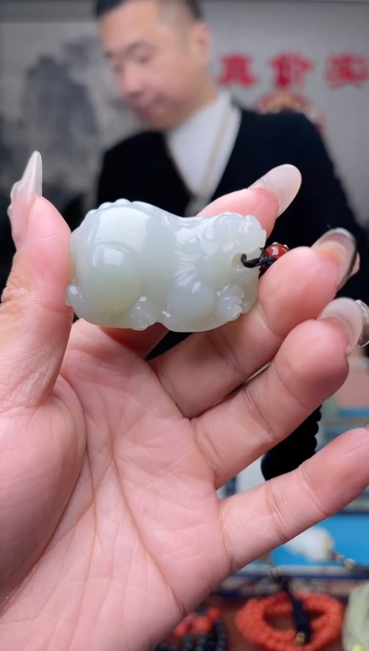【闪购商品】和田玉挂件未镶嵌1