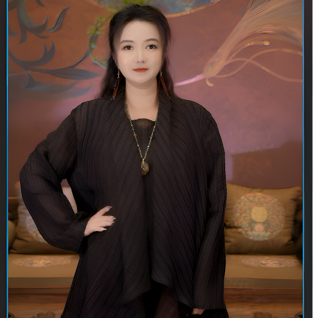 爱上莲心【云织】香云纱定制款设计款风衣 新中式老钱风