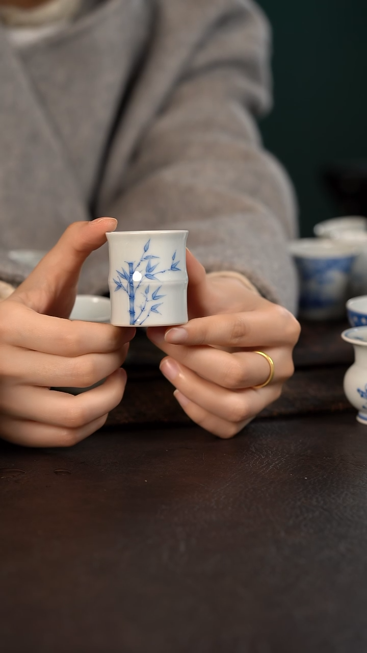 【闪购商品】杯聚澜堂竹子小竹节杯