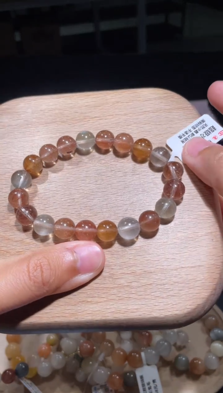 【闪购商品】水晶手链未镶嵌13号多样性发货一M 约9+