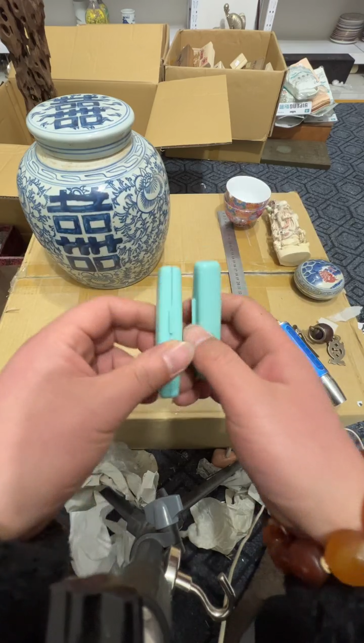 塑料高缘中古美术工艺品