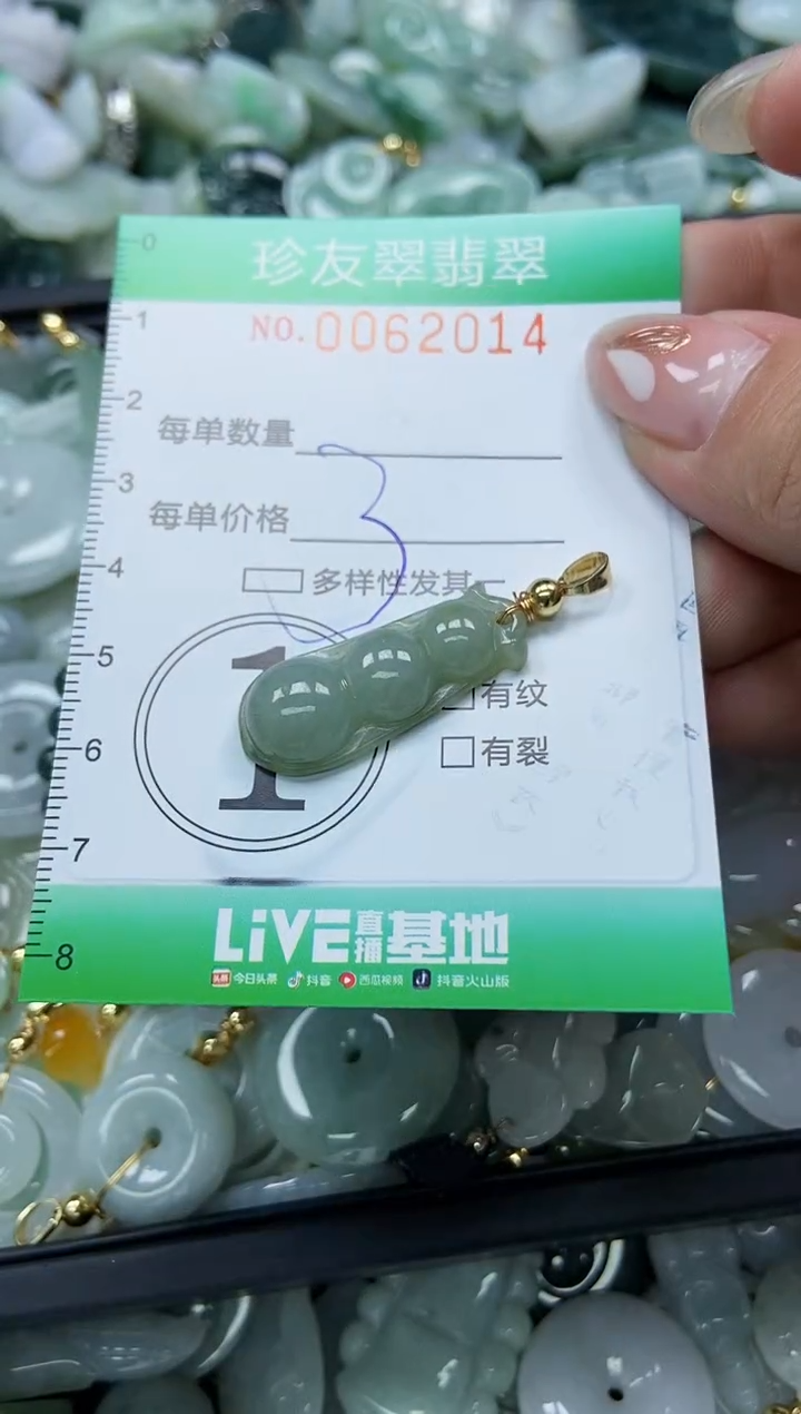 【闪购商品】翡翠颈饰未镶嵌闪购0062014