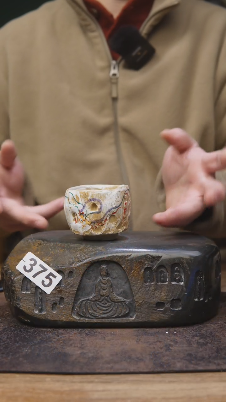 【闪购商品】贰悦手绘佛窟茶具375