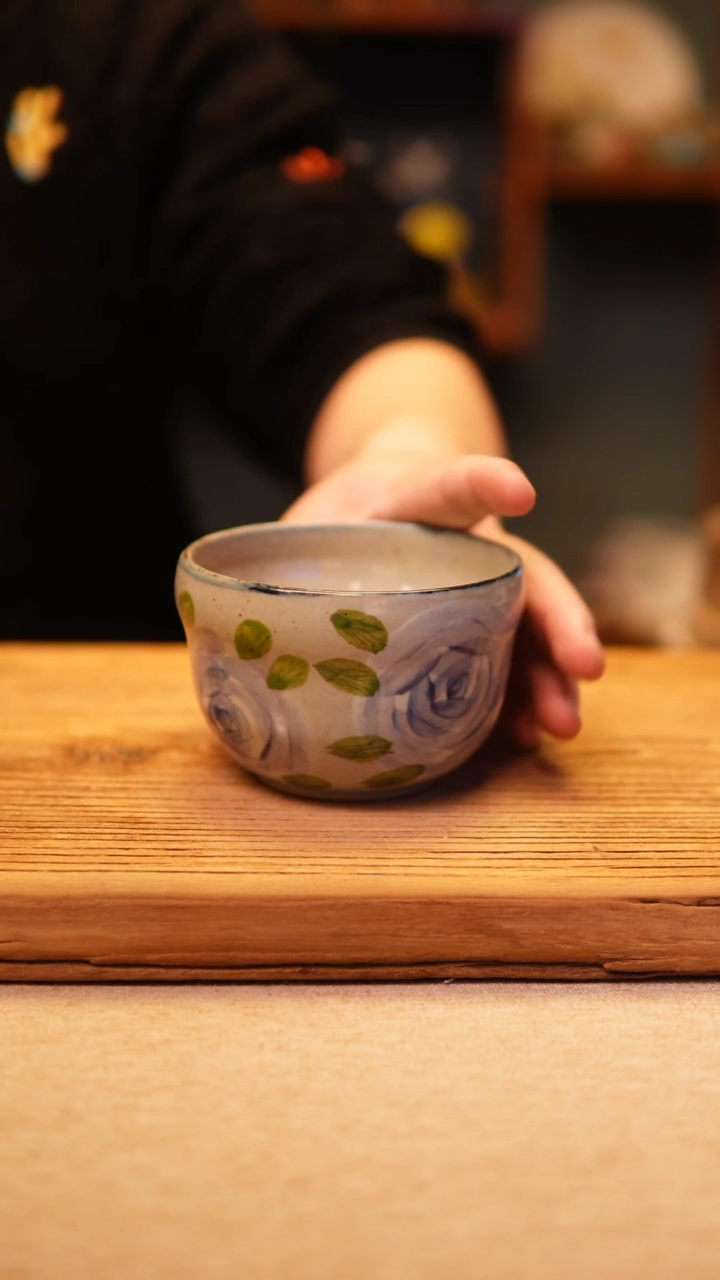 【闪购商品】@@陶园瓷舍@@纯手工手绘@高温釉下彩