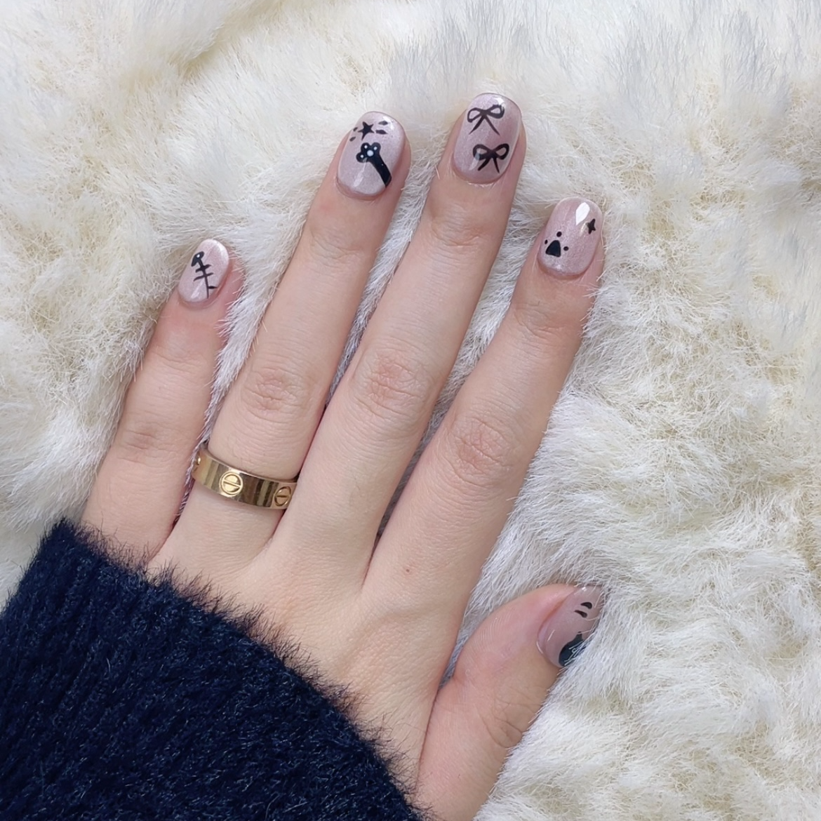 猫岛来信~溪雅纯手工穿戴甲