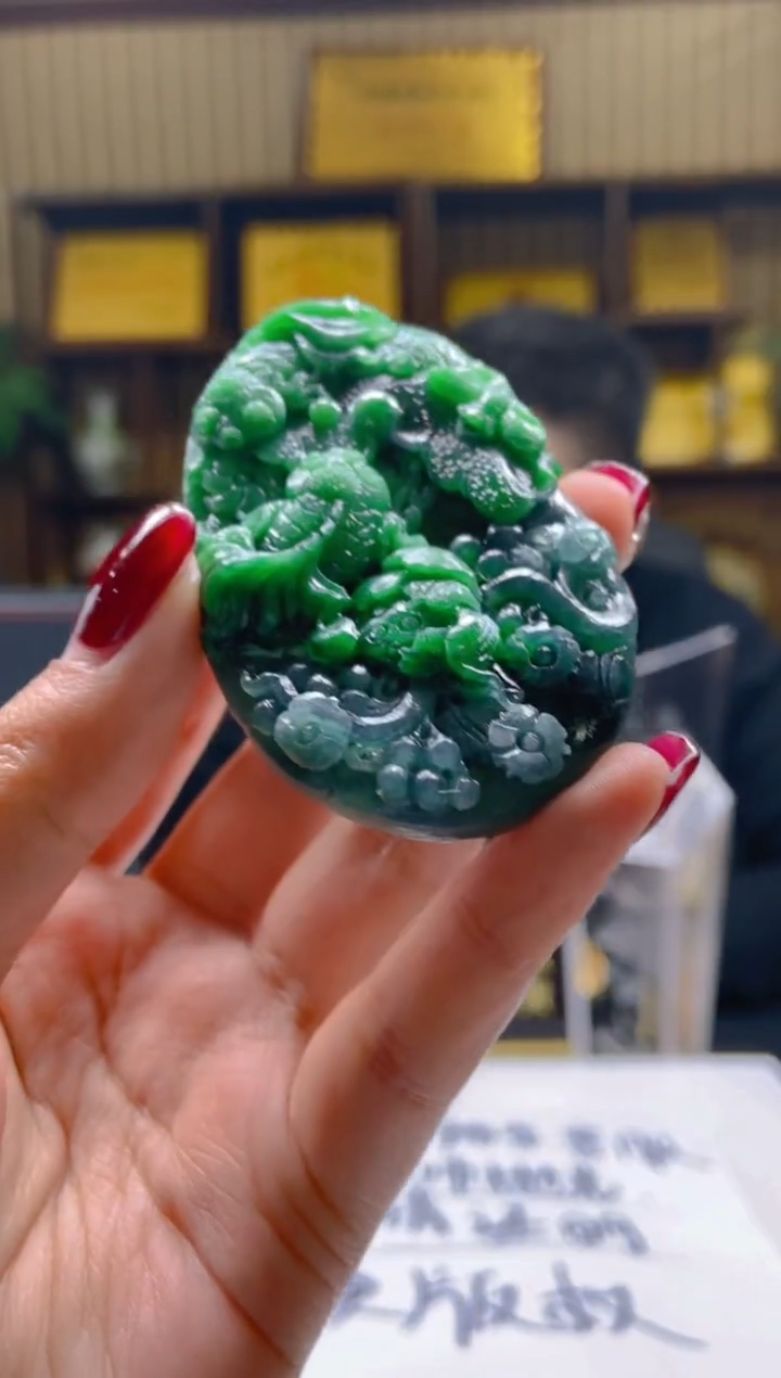 【闪购商品】定制翡翠未镶嵌闪购毛货链接WZ096