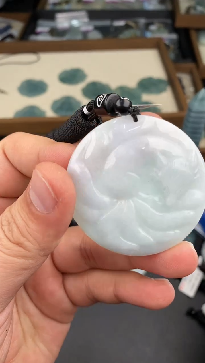 【闪购商品】翡翠颈饰未镶嵌  天然翡翠，一物一图