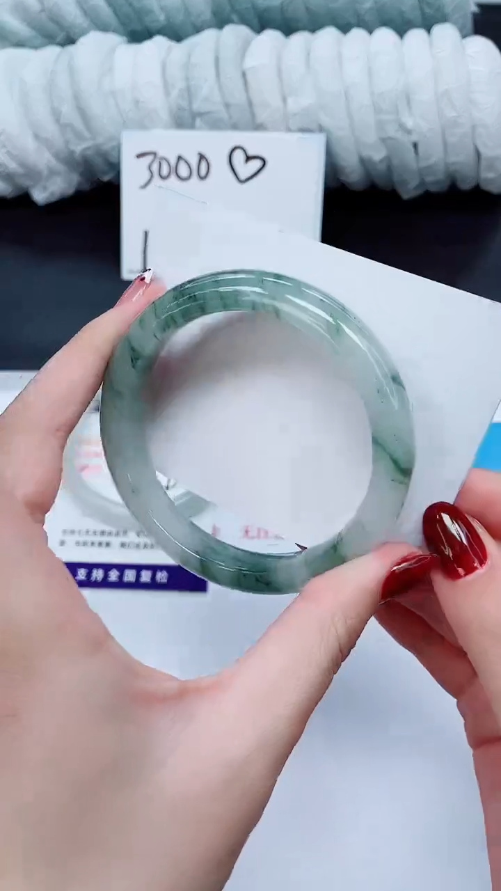 未镶嵌手镯石英质玉A37-59`60`61