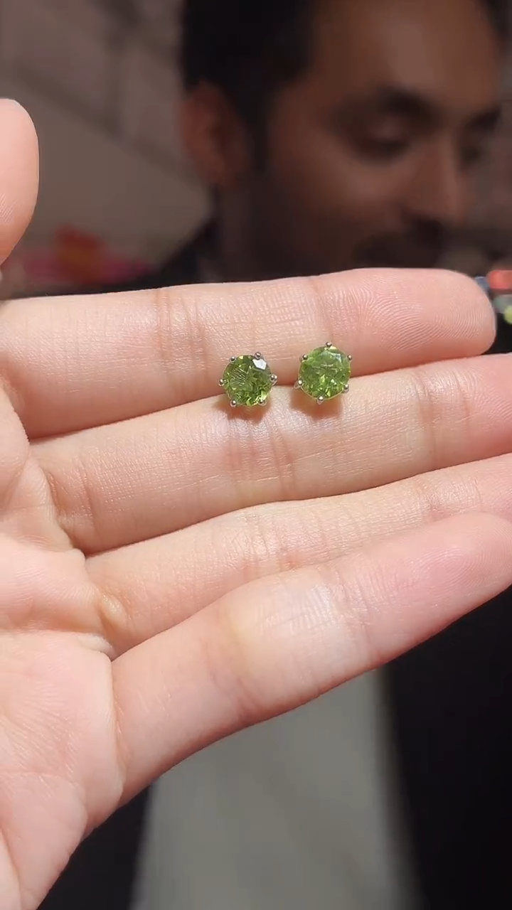 银S925镶嵌其他橄榄石（扎德严选）