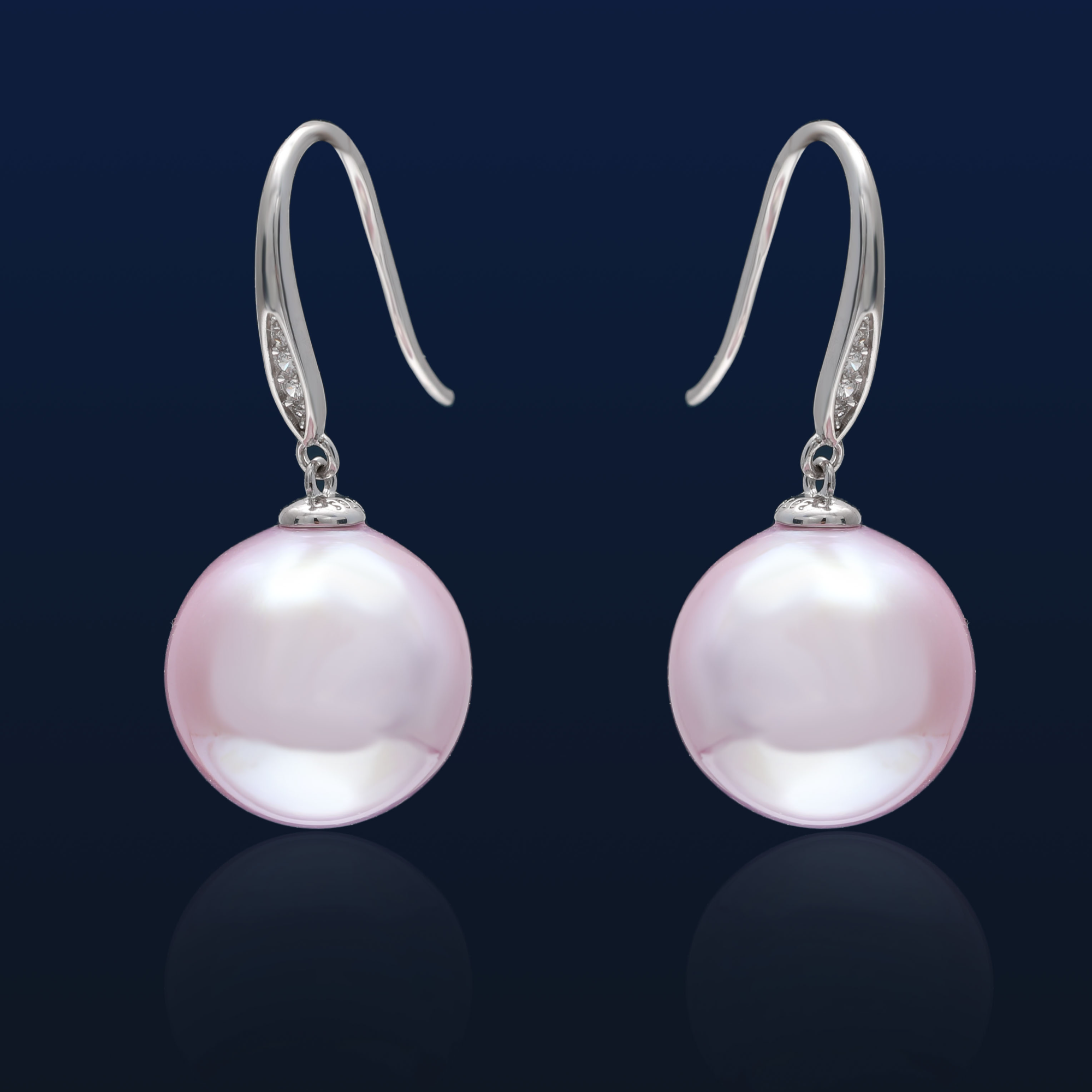 925银耳饰 ——木木（M151）纯银经典耳环珠珠12毫米