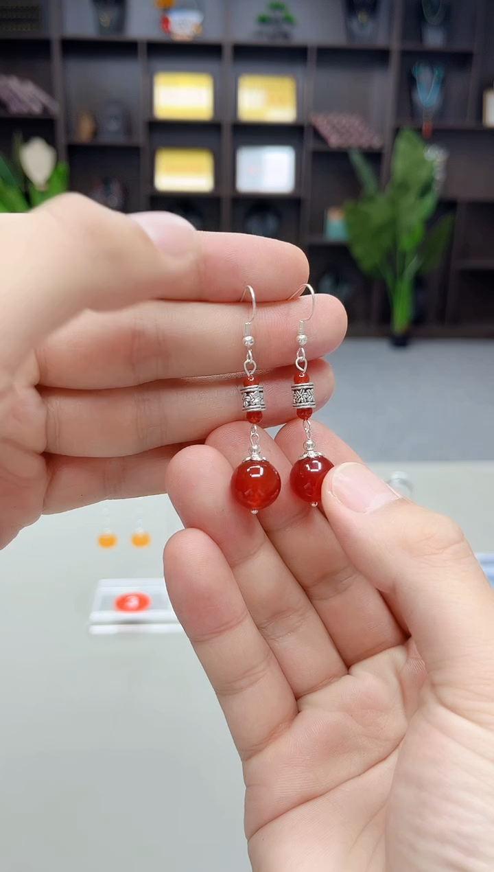 未镶嵌耳饰玛瑙/玉髓205000