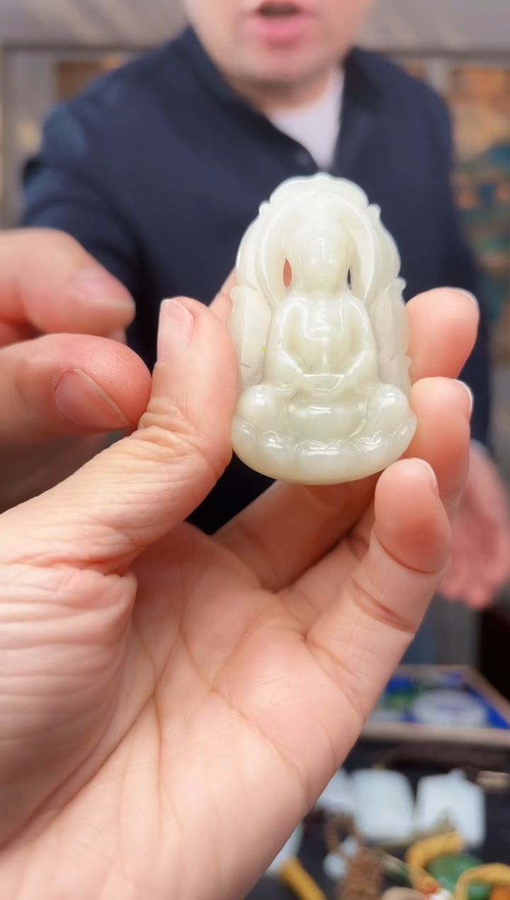 【闪购商品】和田玉挂件未镶嵌拍一发一