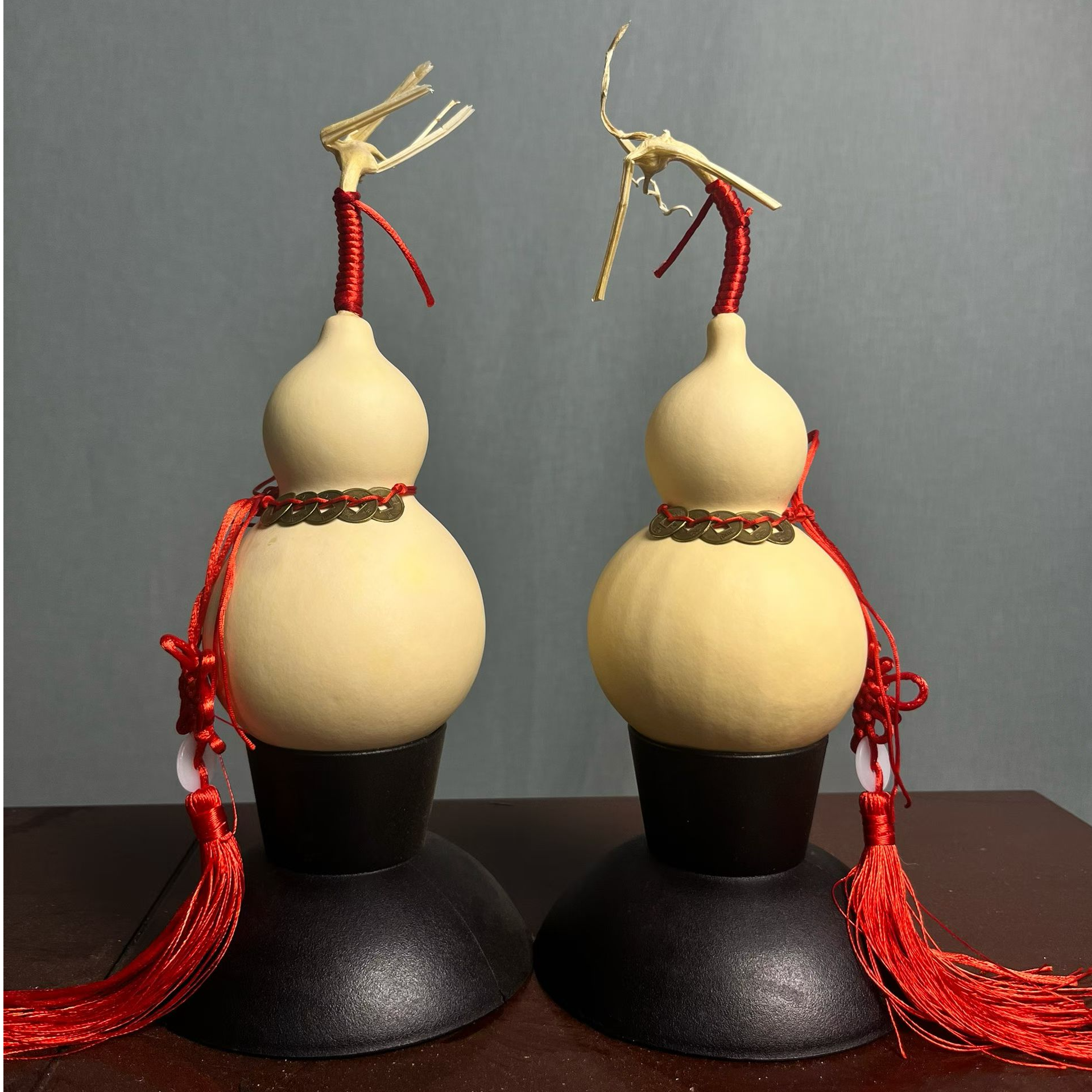 花中圆  福禄寿囍 小葫芦摆件