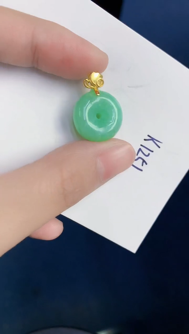 颈饰未镶嵌翡翠天然翡翠缅甸A货