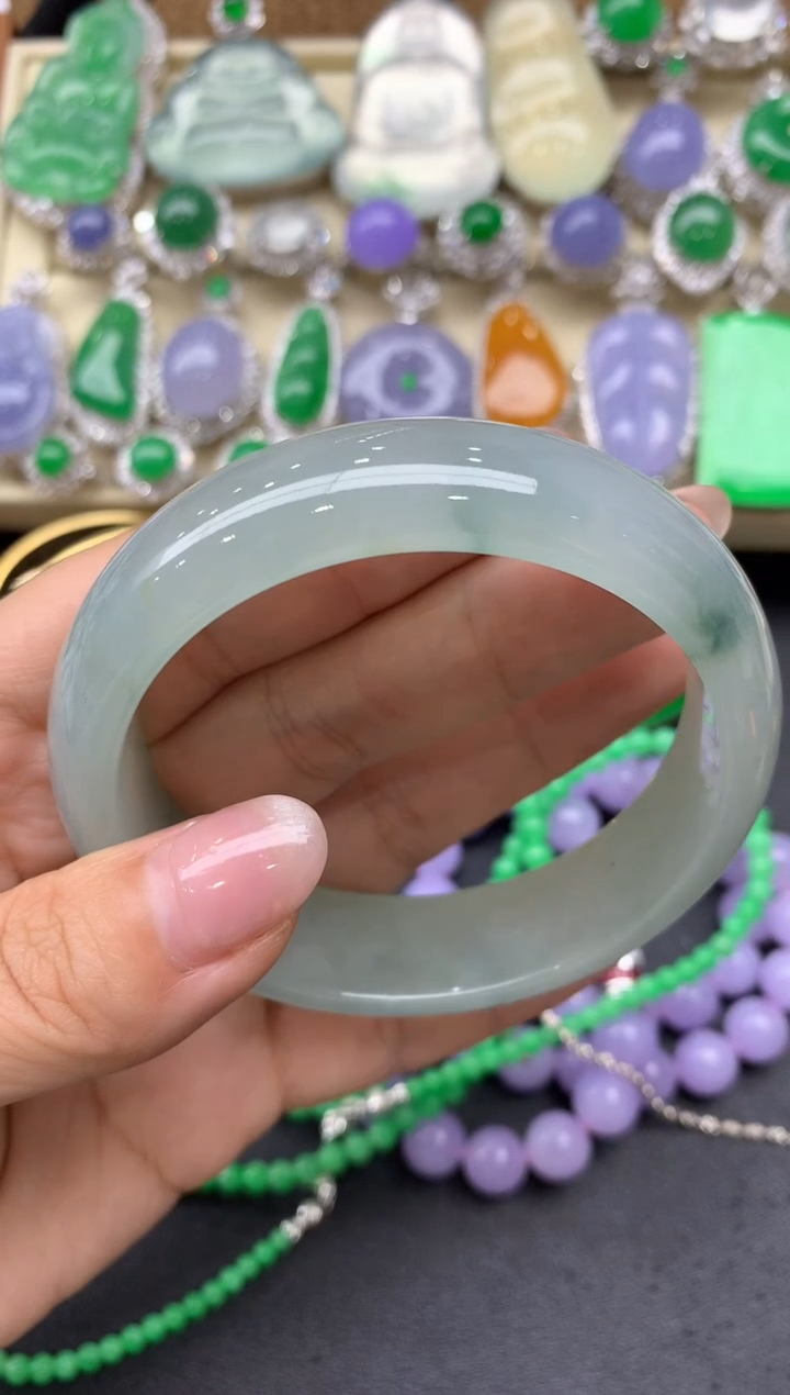 【闪购商品】翡翠手镯未镶嵌431-中国好珍宝