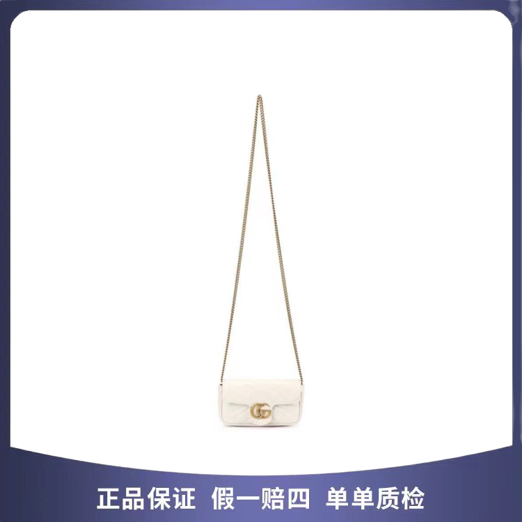 95新 GUCCI/古驰 古驰/Gucci  白色马蒙 mini 00493