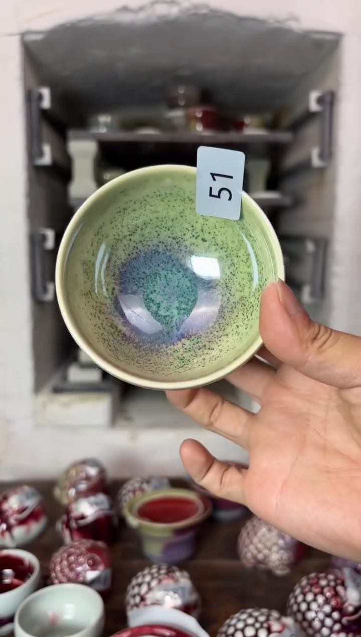 【闪购商品】摆件钧瓷窑变精品茶器