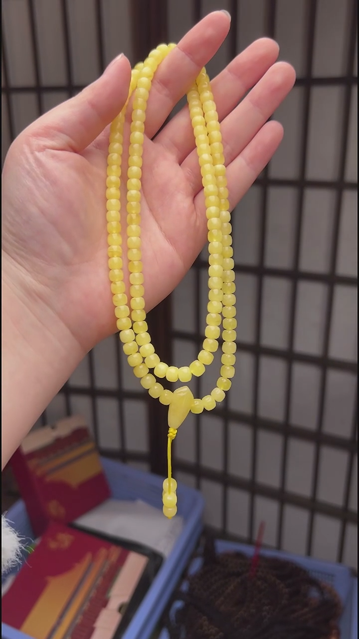 【闪购商品】蜜蜡手串未镶嵌蜜蜡6mm多圈手串