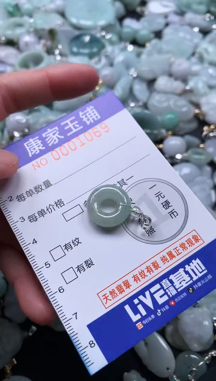 颈饰未镶嵌翡翠1069