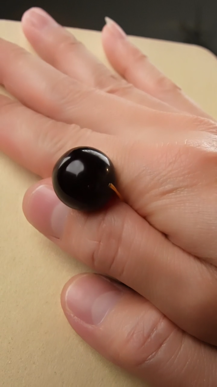 【闪购商品】琥珀颈饰未镶嵌18+翳珀单珠