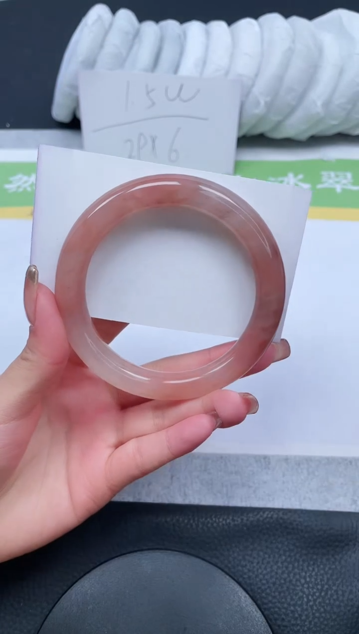 【闪购商品】石英质玉手镯未镶嵌A176-63+