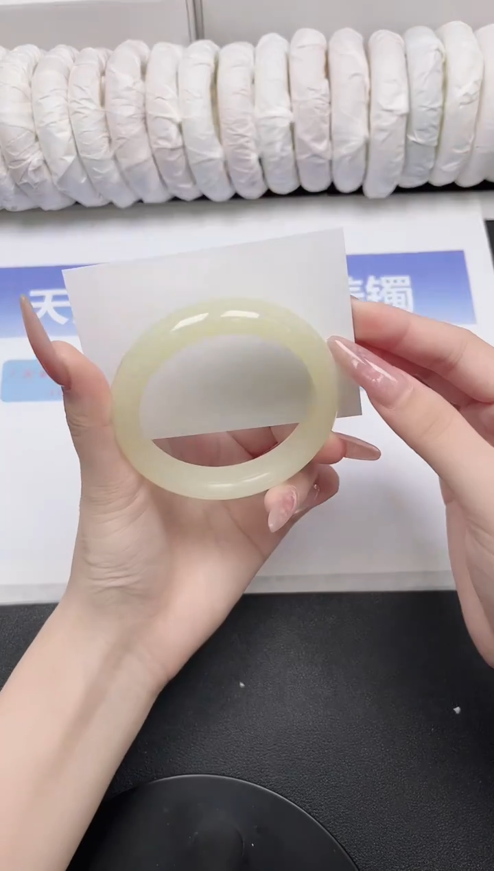 未镶嵌手镯石英质玉51-56