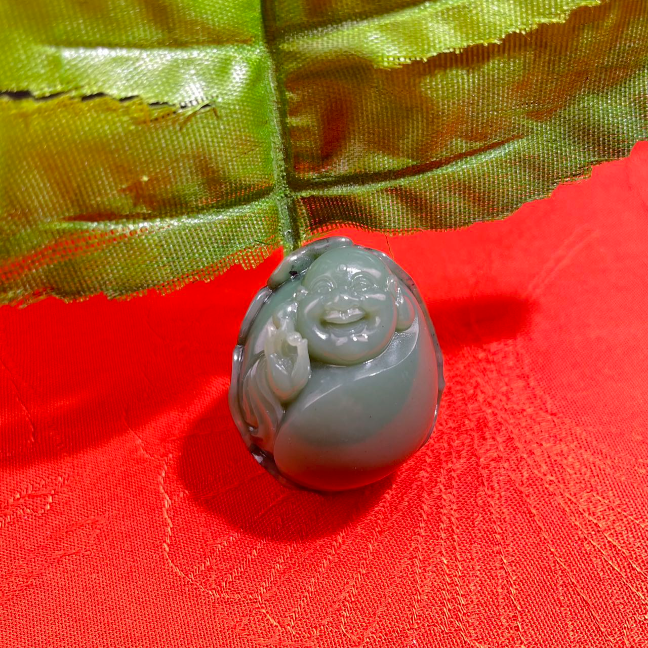 国大师：赵琦 鸭蛋青佛公