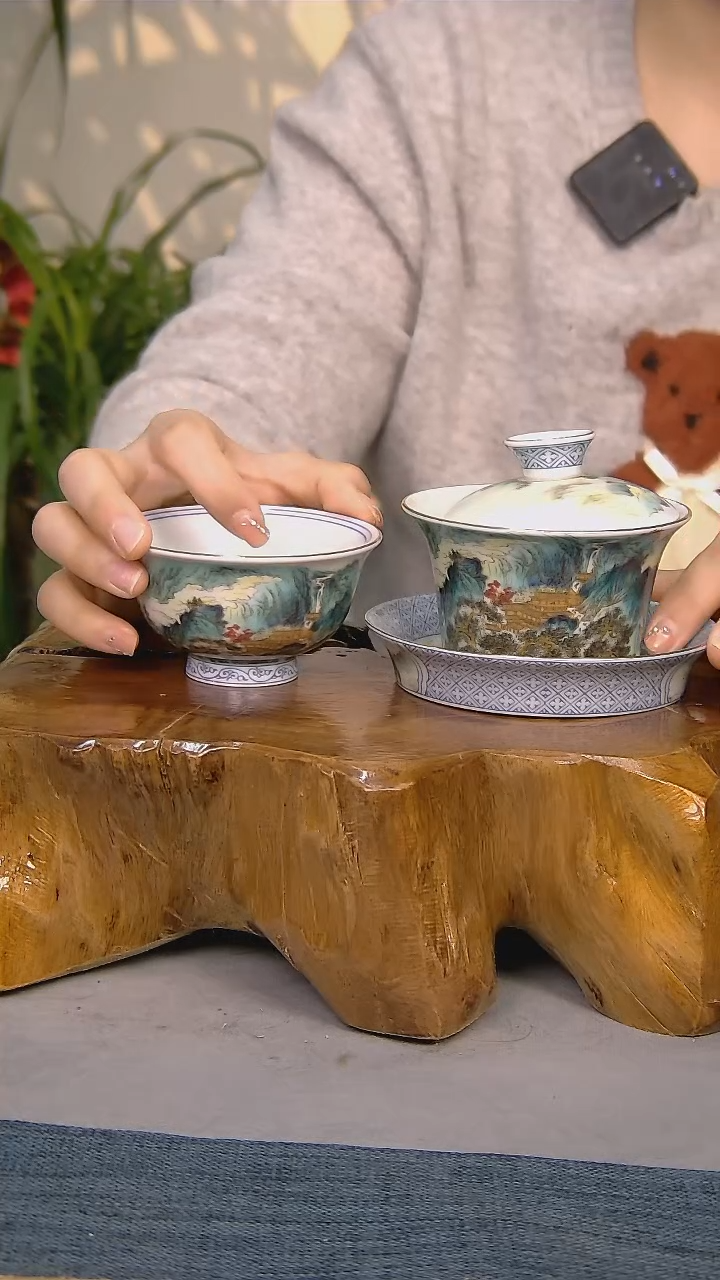 【闪购商品】简装家用款2件套 陶瓷家用茶具系列