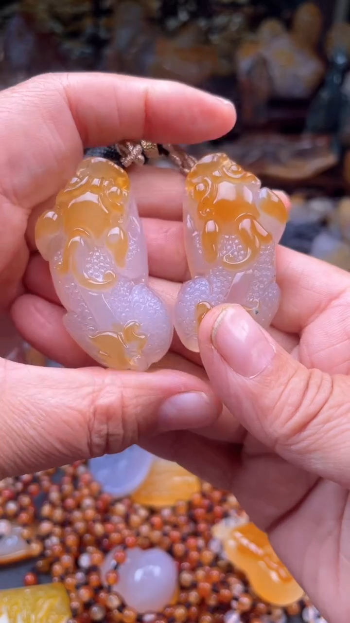 【闪购商品】玛瑙/玉髓颈饰未镶嵌AA