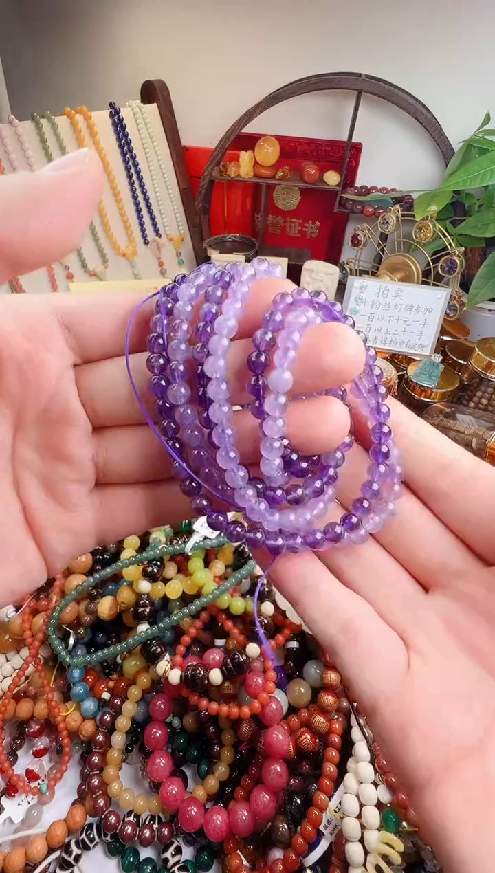 未镶嵌手链水晶M***媛一物一件）000061