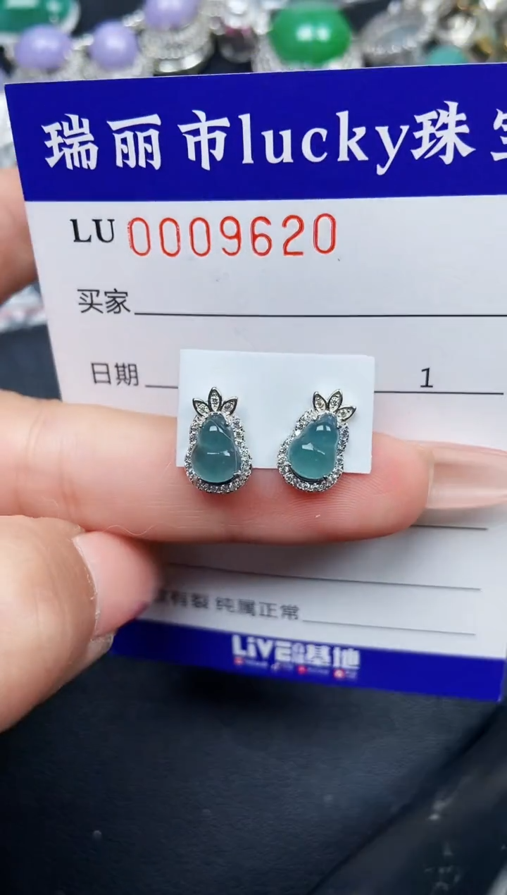【闪购商品】翡翠颈饰银S925镶嵌9620