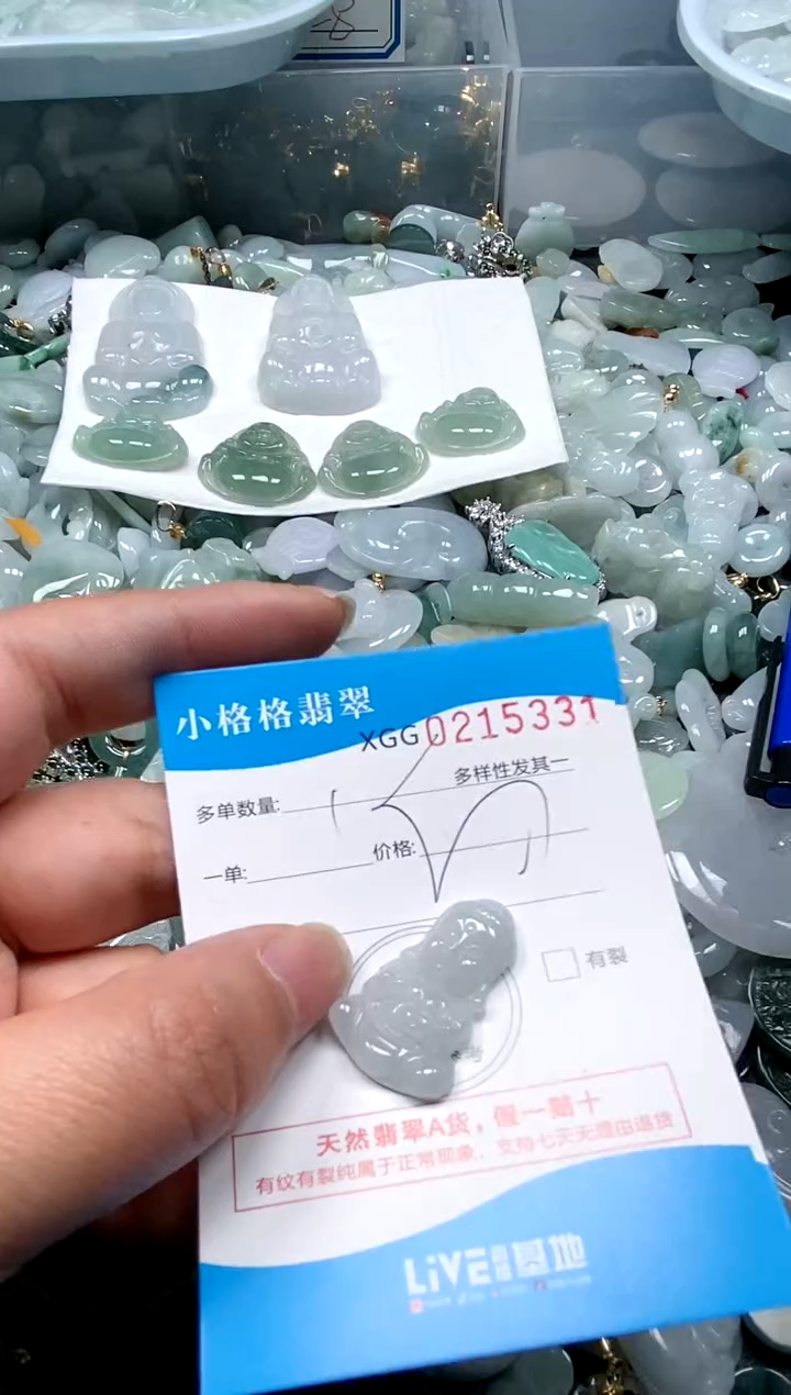 【闪购商品】翡翠颈饰未镶嵌闪购商品0215331