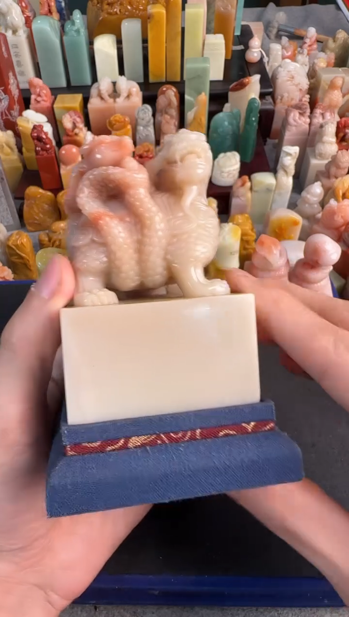 【闪购商品】青田石印石编号编号0104