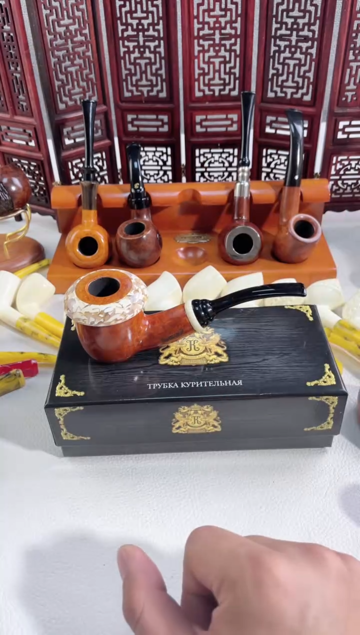 石楠木纯手工意大利石楠木烟斗/14