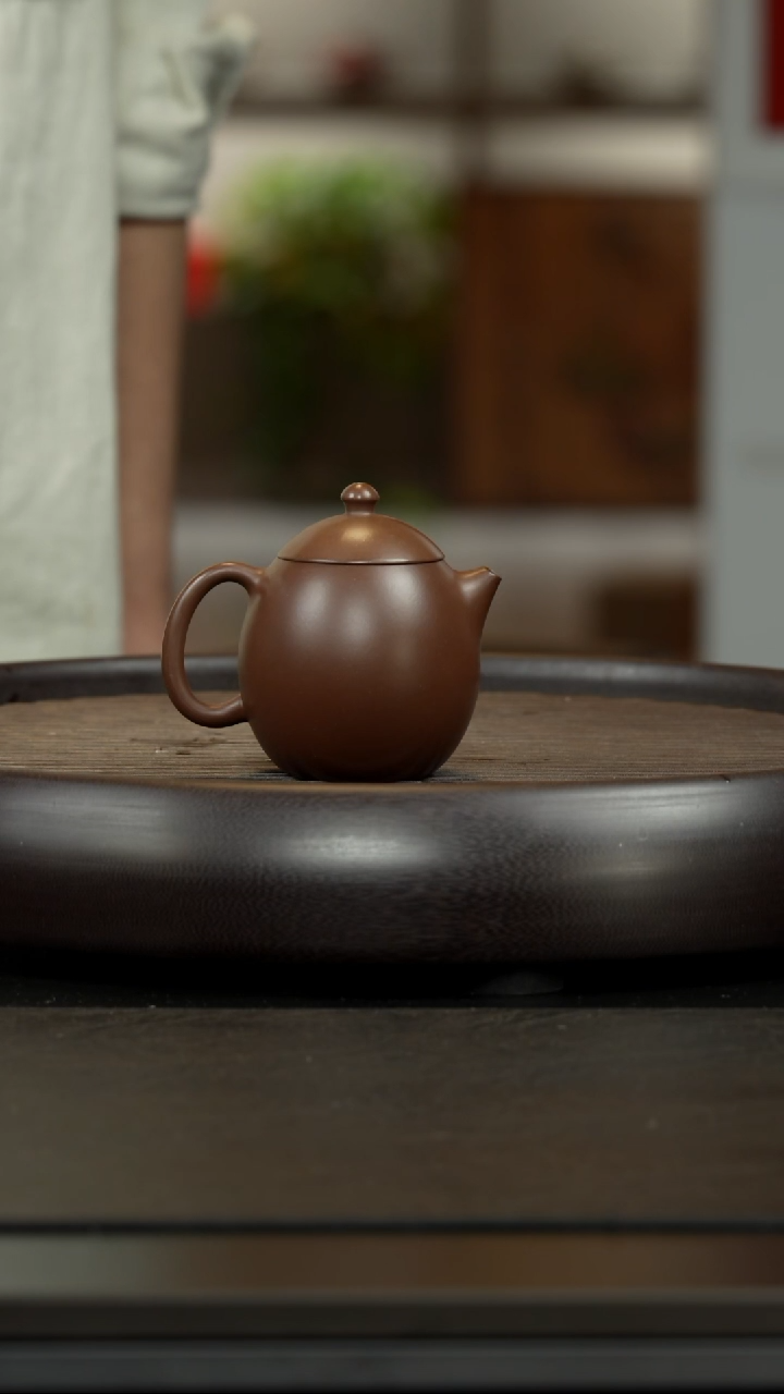 【闪购商品】紫砂茶杯紫砂壶 龙蛋壶 