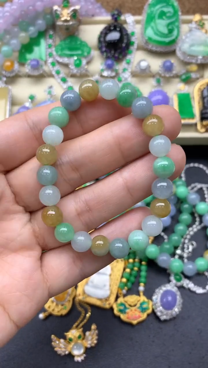 【闪购商品】翡翠手串未镶嵌71-中国好珍宝