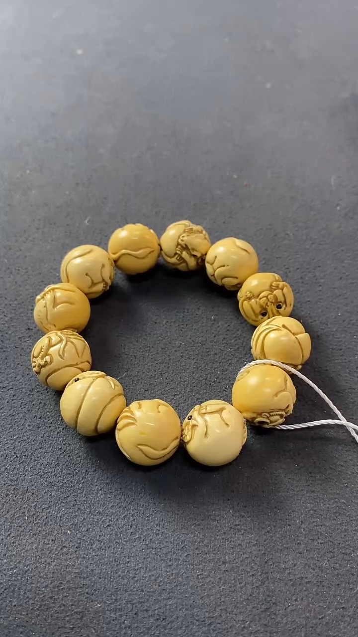 【闪购商品】铜牙雕手串 福源堂 W