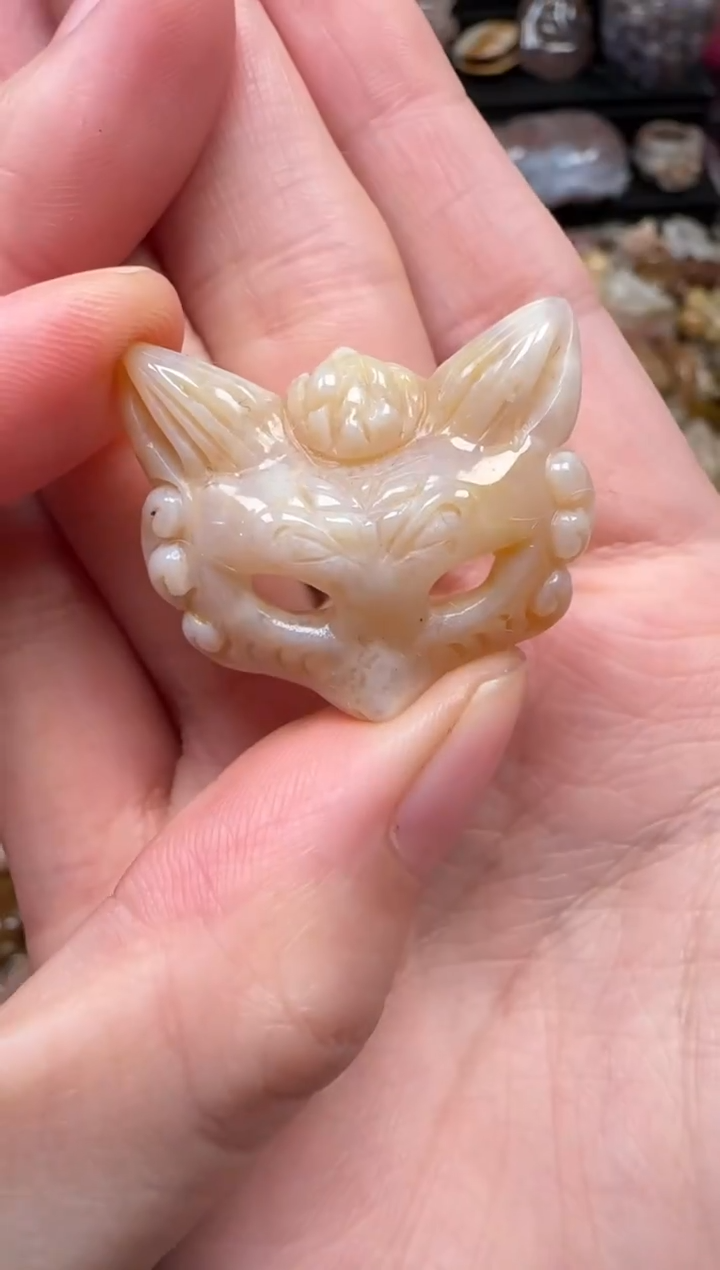 颈饰未镶嵌硅化珊瑚（珊瑚玉）356