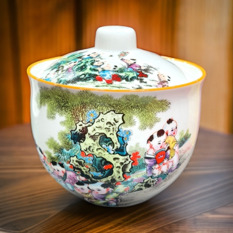 WJ-600毫升欢天喜地炖盅