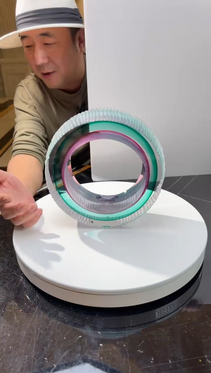 【闪购商品】茶宠AJ06016无尽光之回声艺术摆件