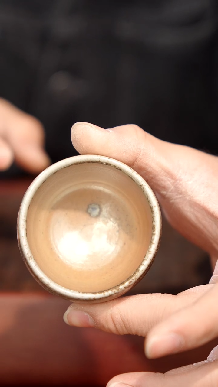 陶瓷奢瓷/瑞寅柴烧茶器（杯子）398微瑕