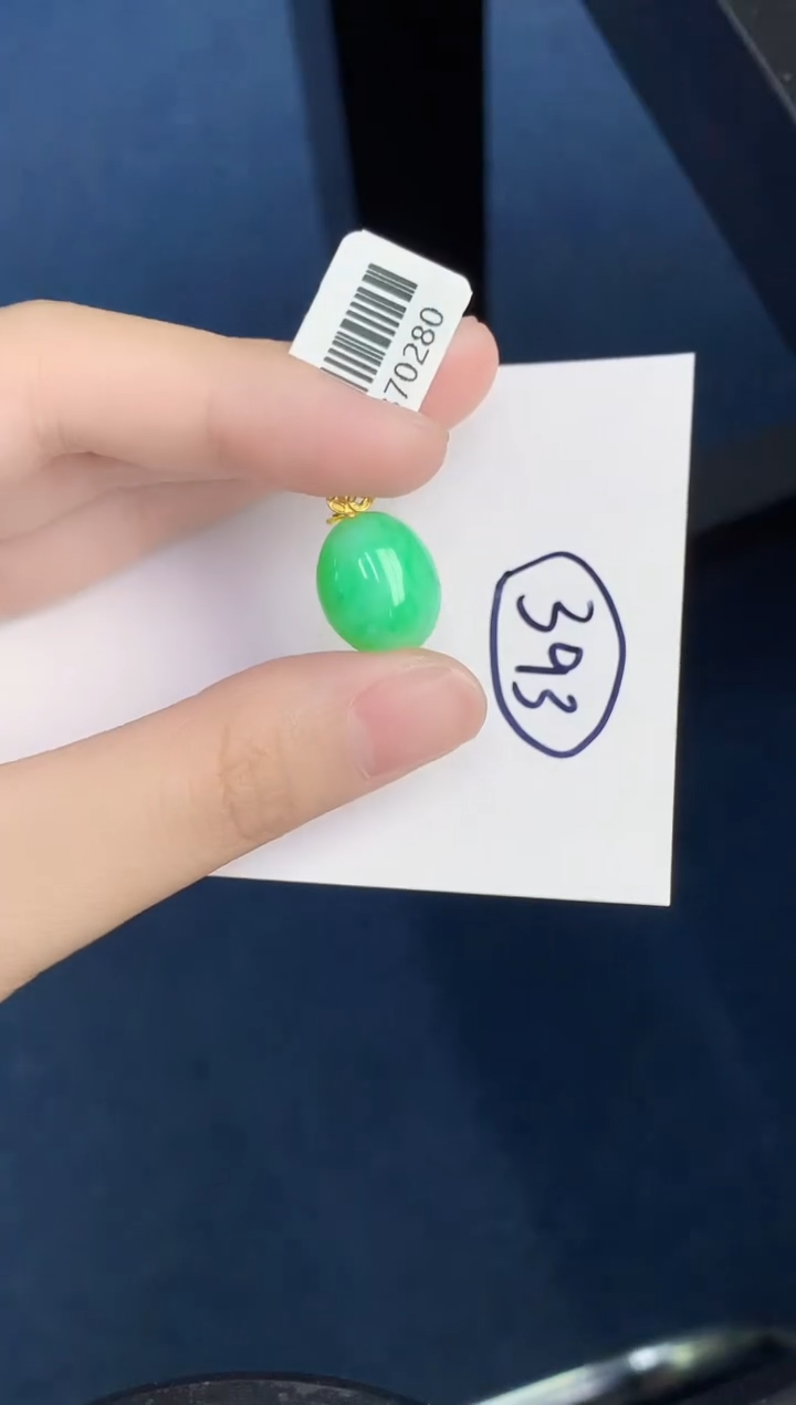 【闪购商品】翡翠颈饰18K金镶嵌000000000