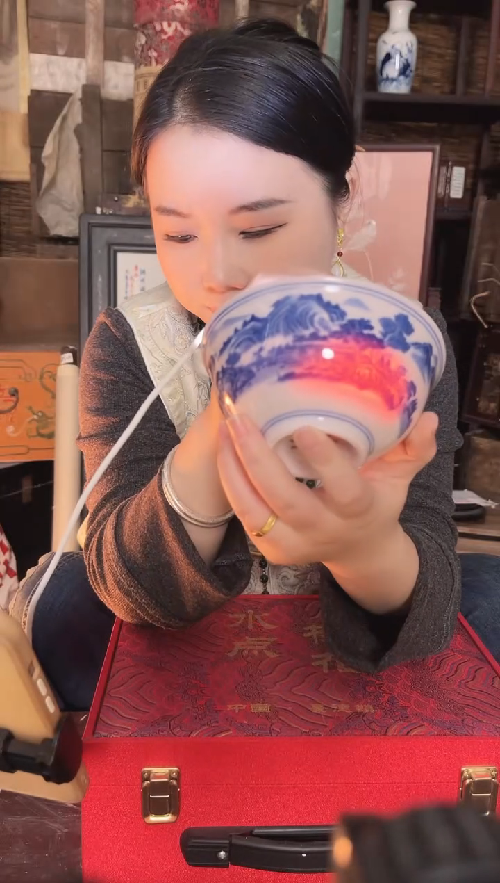 陶景德镇陶瓷摆件C203