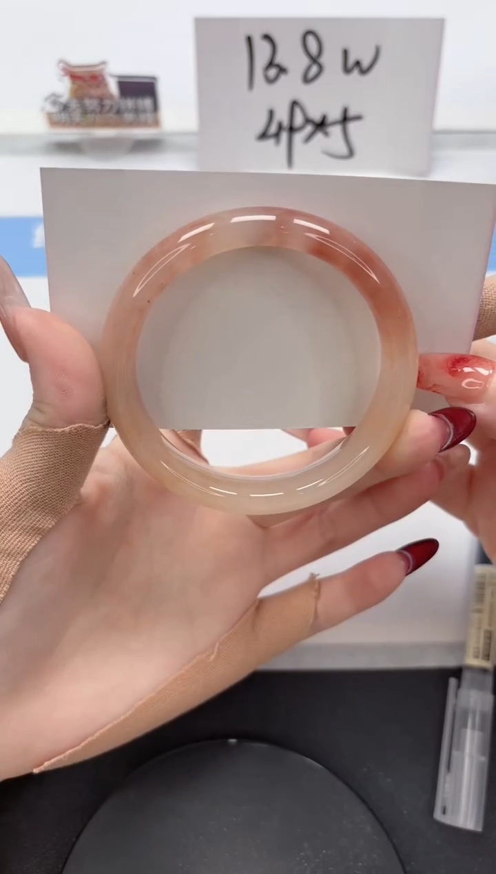 【闪购商品】石英质玉手镯未镶嵌A353-57.3