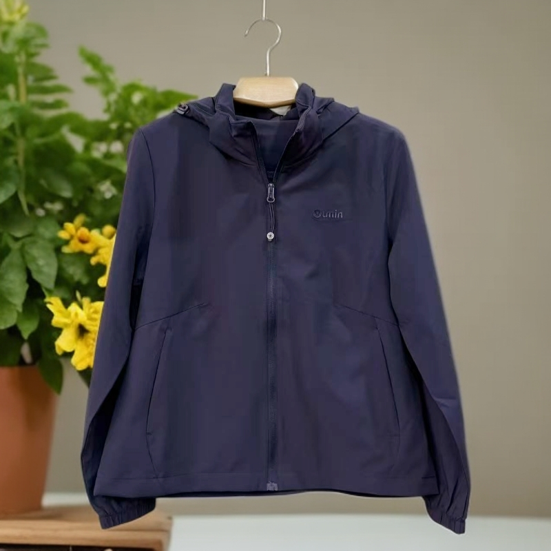 祥好服饰 新款休闲户外女士休闲立领外套薄款风衣冲锋衣 3150