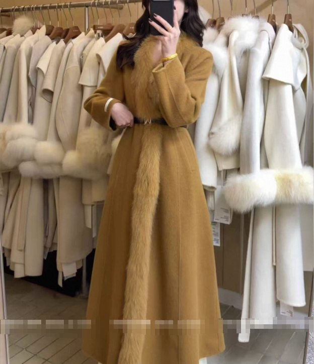 盛雅姿时尚气质保暖显瘦大衣（长款120左右短款64左右）2578