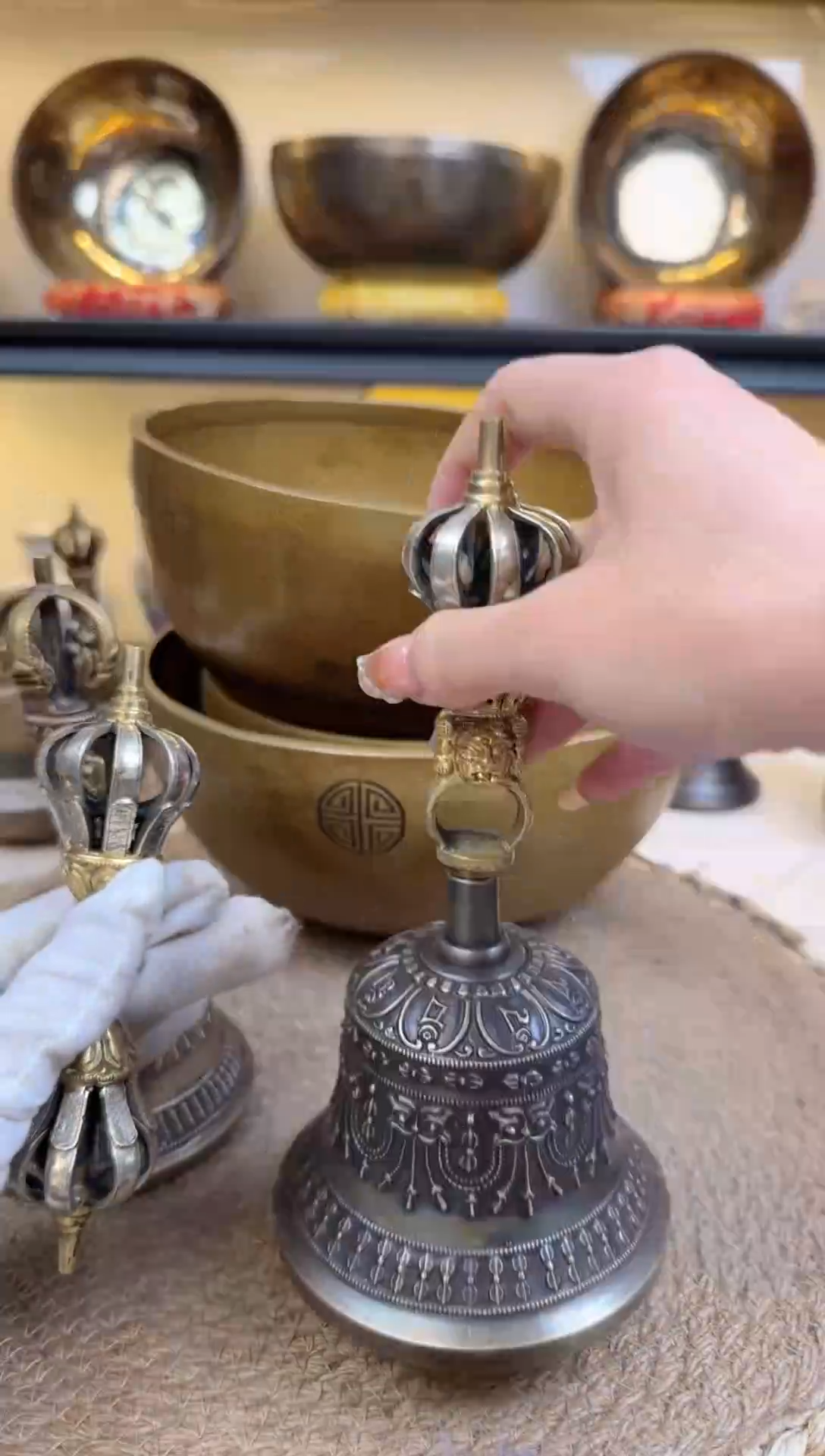 【闪购商品】特质手摇铃          