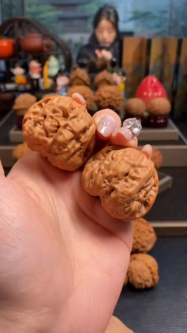 【闪购商品】文玩核桃吊坠B939蛤蟆头41